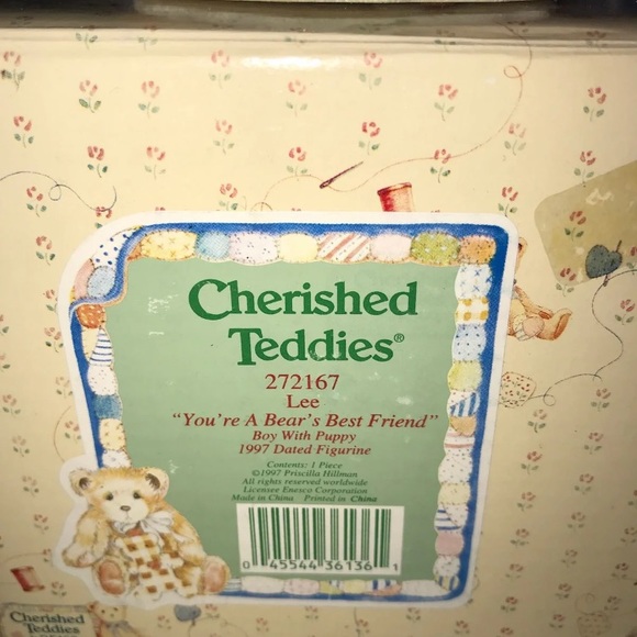 Cherished Teddies Figurine Lee - Picture 2 of 5
